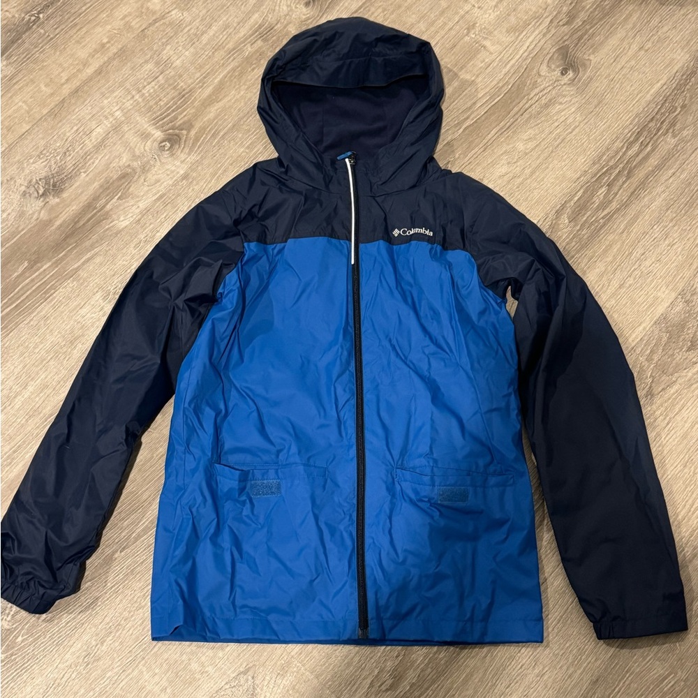 NWOT youth columbia fleece lined rain jacket - Picture 2 of 7